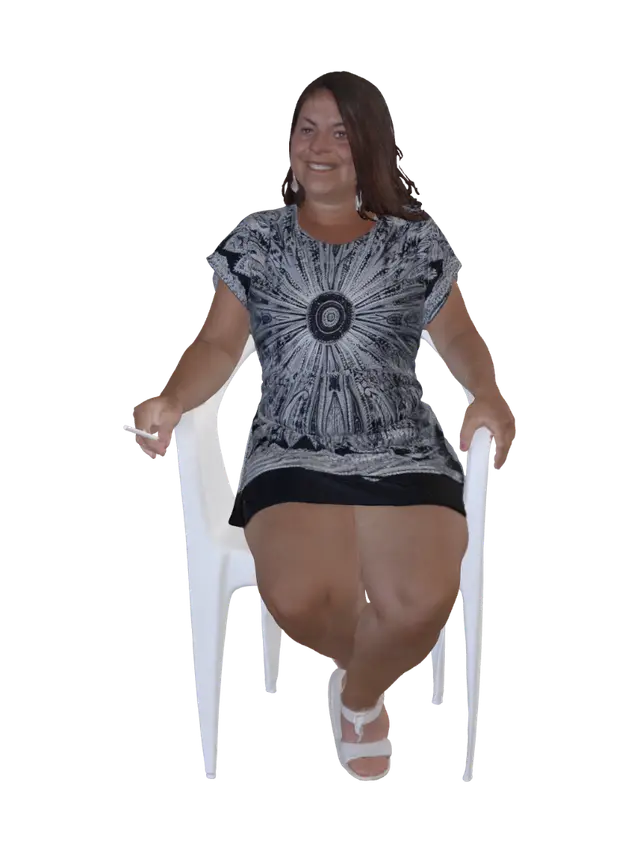 3D model for Mandala Dress Portrait