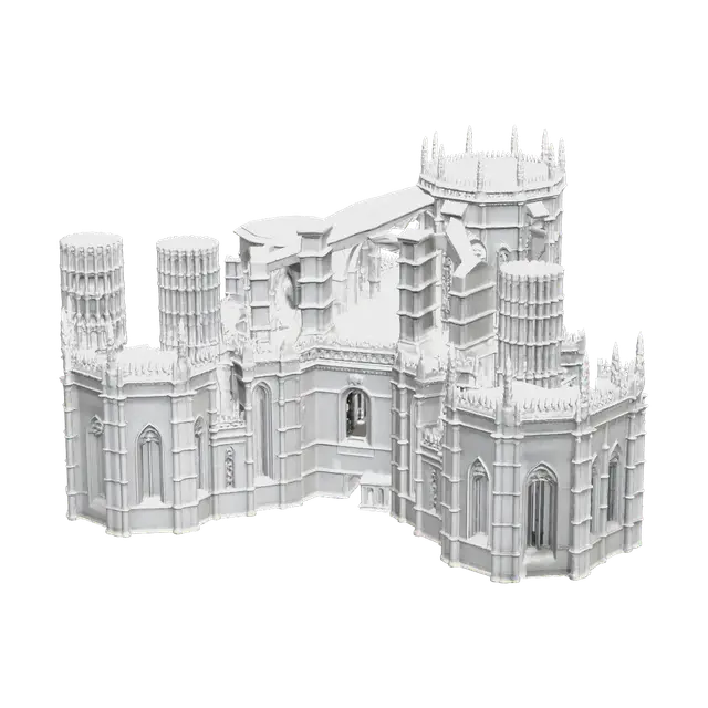 3D model for Ornate Medieval Buildings