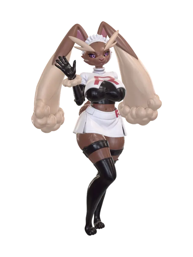 3D model for Radiant Runner Rabbit