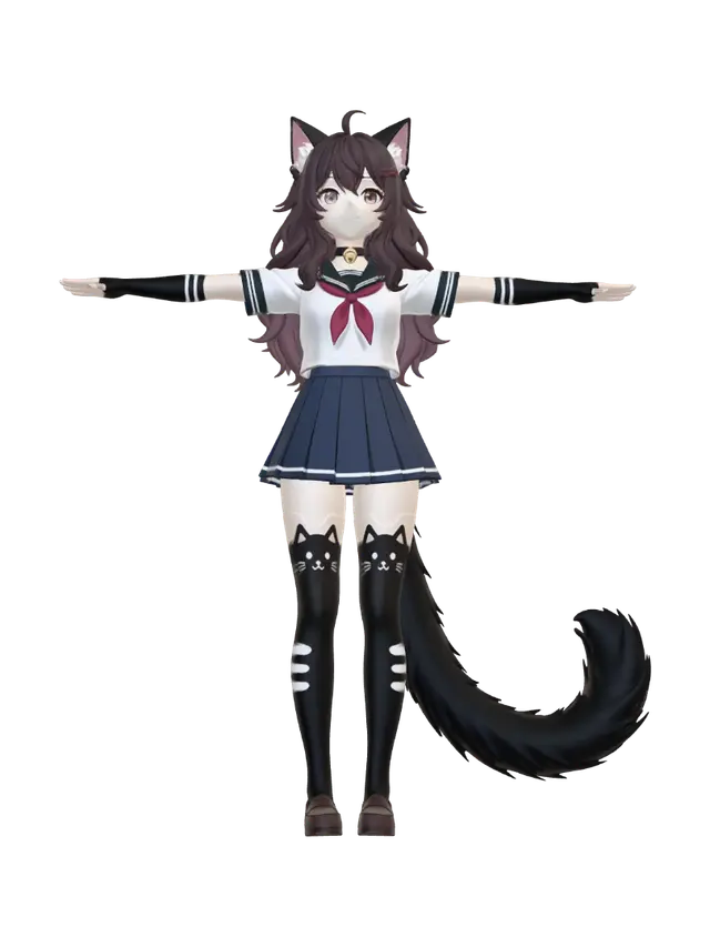 3D model for Neko Café Daydream