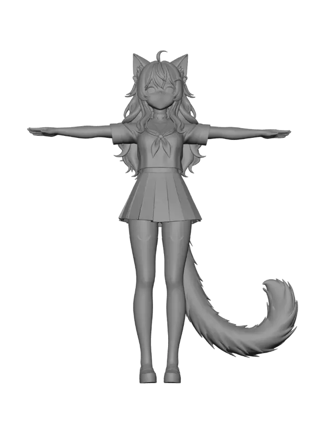 3D model for Neko Café Daydream