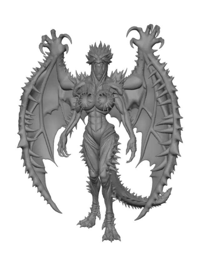 3D model for Abyssal Wyrm