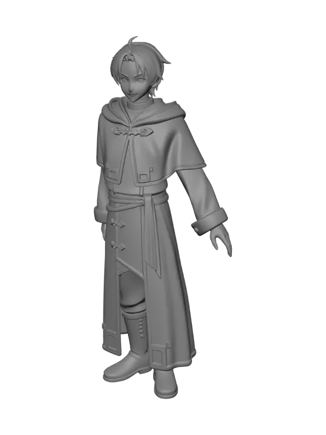 3D model for Greycloak Acolyte