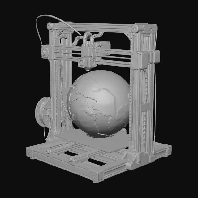 3D model for Planet Printer