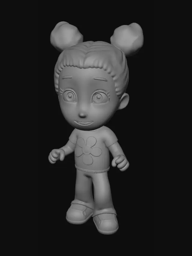 3D model for Blossom Girl