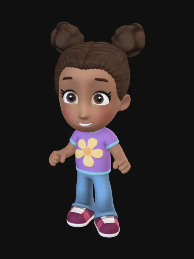 3D model for Blossom Girl