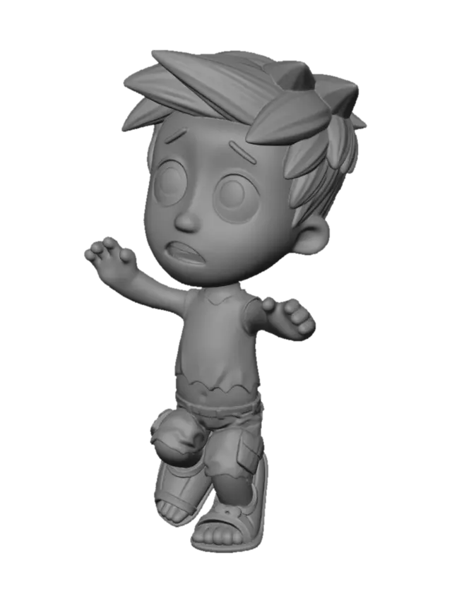 3D model for Startled Runner