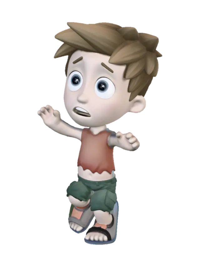 3D model for Startled Runner