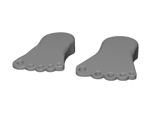 3D model for Toe separators