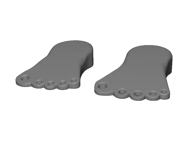 3D model for Toe separators