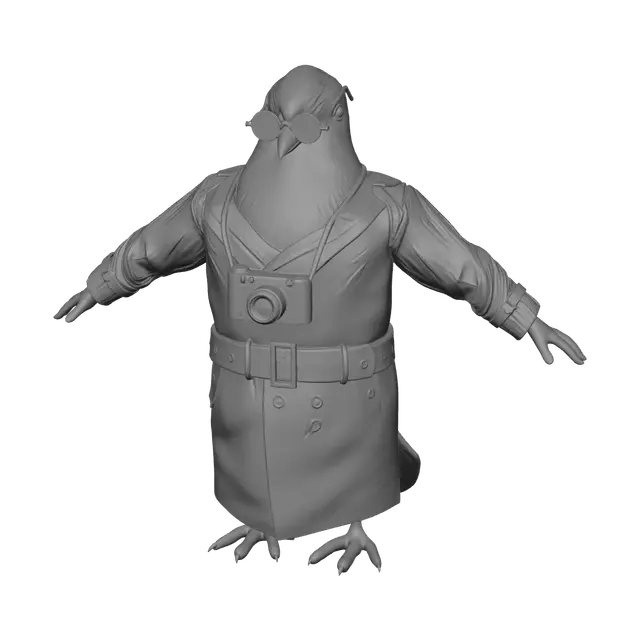 3D model for Low-Poly Branrot