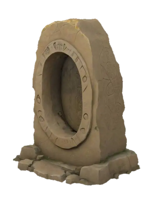 3D model for Ancient Stone Portal
