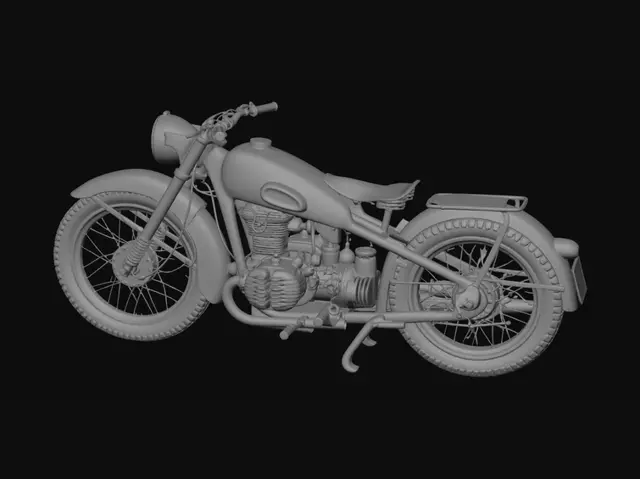 3D model for BMW R35 Motorcycle