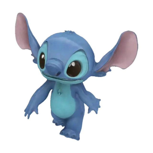 Stitch Character Illustration - Test 3D model, vytvořený pomocí AI