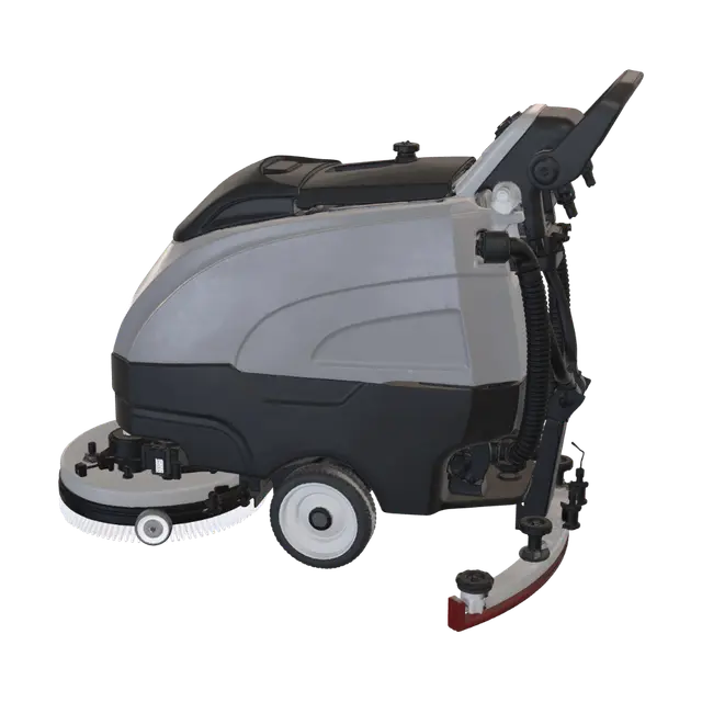 3D model for Ride-On Floor Scrubber