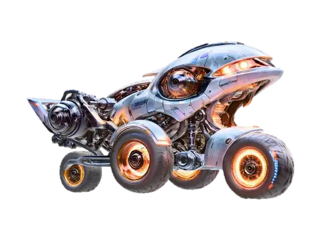 Alabaster Dynamics - Helios XR 1000 - Fourwheeldrive 3D model, vytvořený pomocí AI