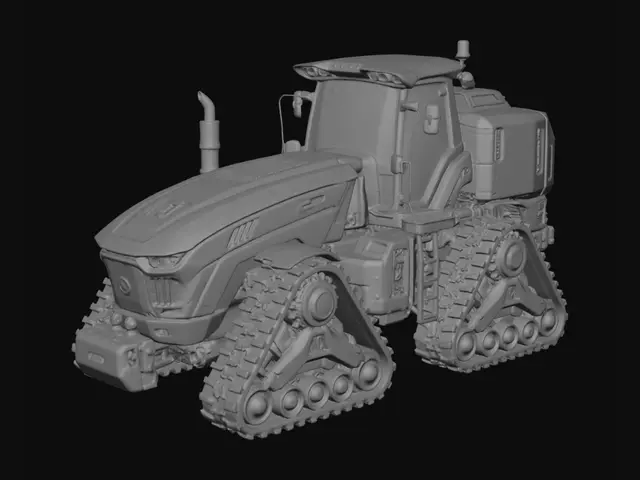 3D model for 次世代ハイブリッド作業トラクター