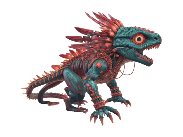 3D model for Embercrest Raptor