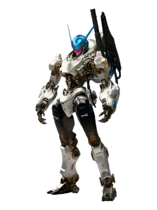 ADV Prototype -Alabaster- 3D model, vytvořený pomocí AI