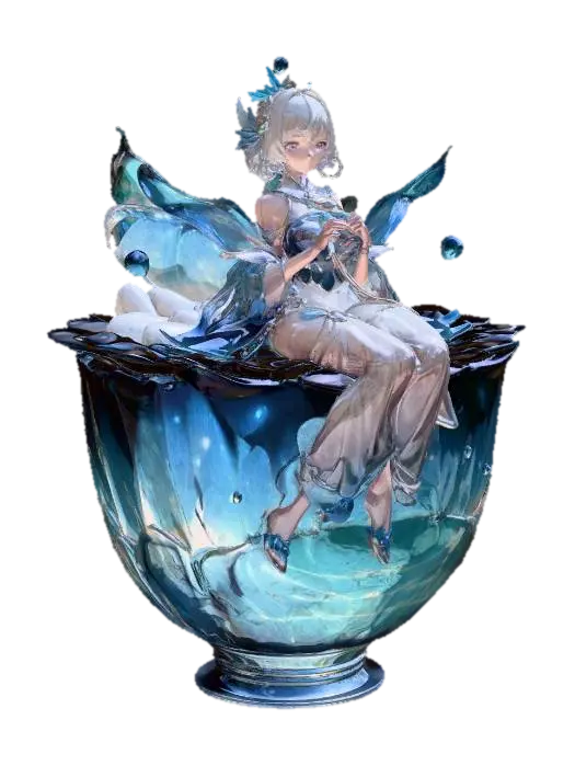 cider jelly san - Refreshing 3D model, vytvořený pomocí AI