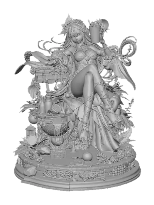 3D model for Goddess of Perilla Juice