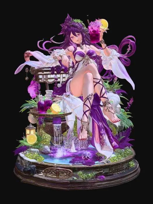 3D model for Goddess of Perilla Juice