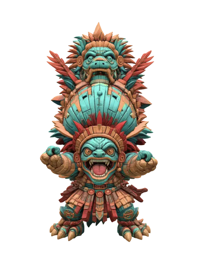 3D model for Prismatic Tiki Guardian