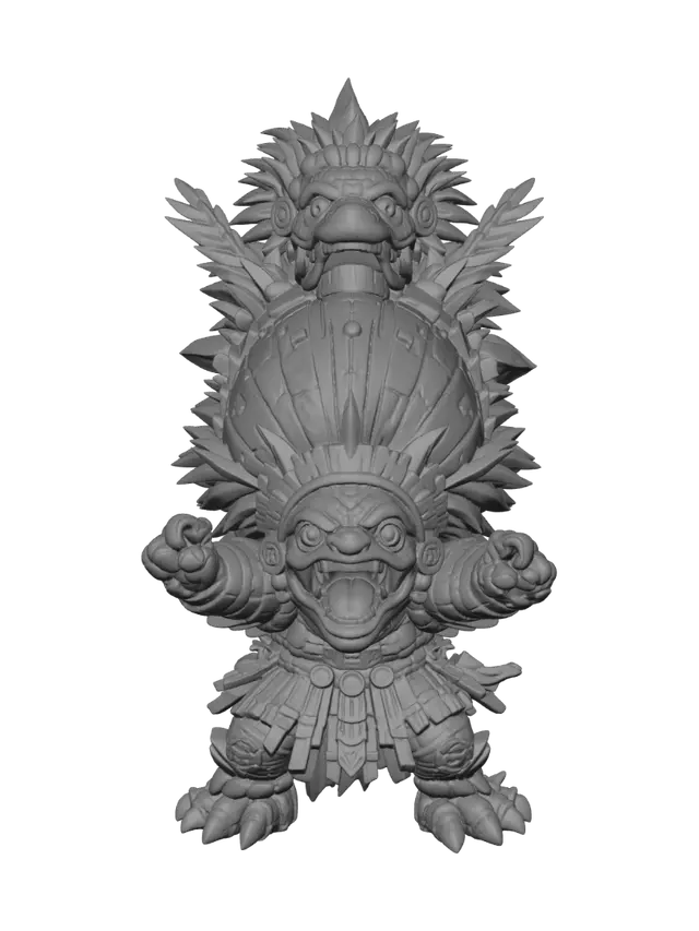 3D model for Prismatic Tiki Guardian