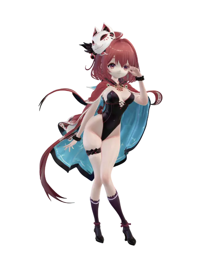 3D model for Phantom Thief Girl