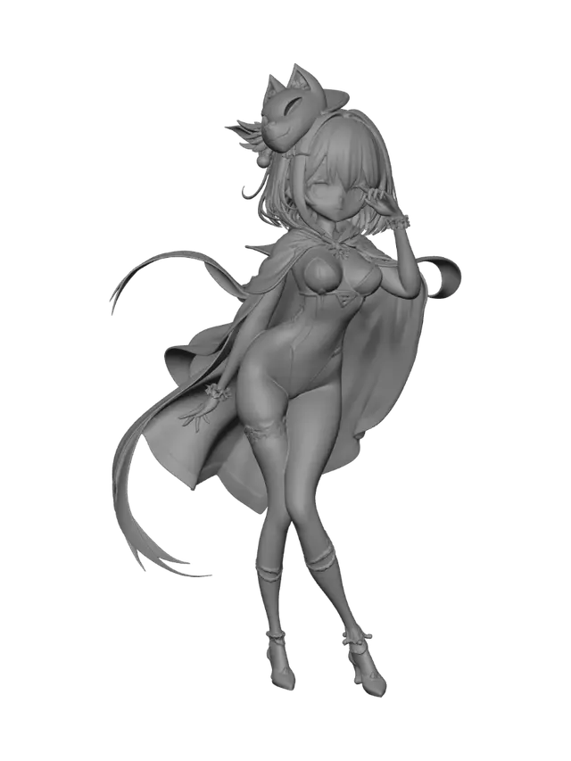 3D model for Phantom Thief Girl