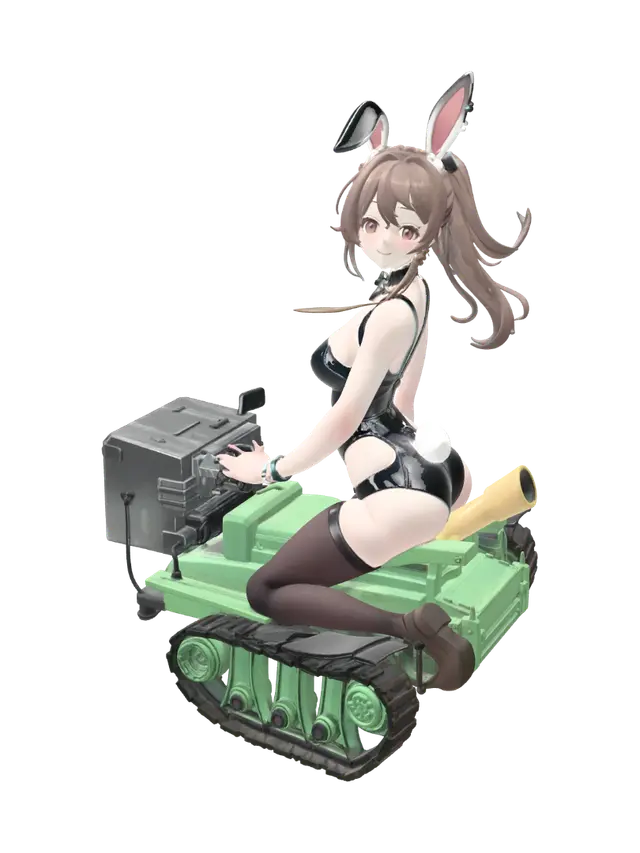 3D model for Tank & Bunny