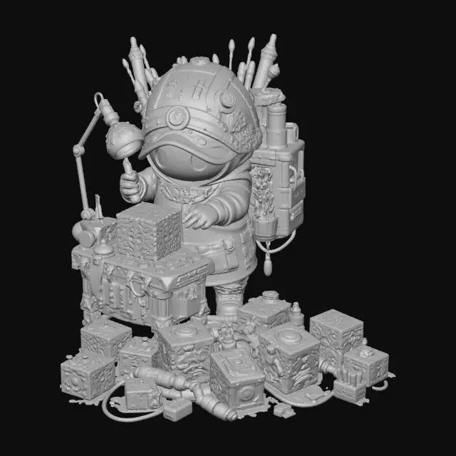 3D model for Meshy: Master of Tiny Details