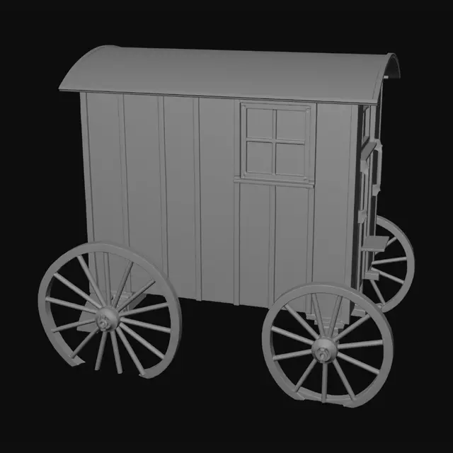 3D model for Standesamt on Wheels