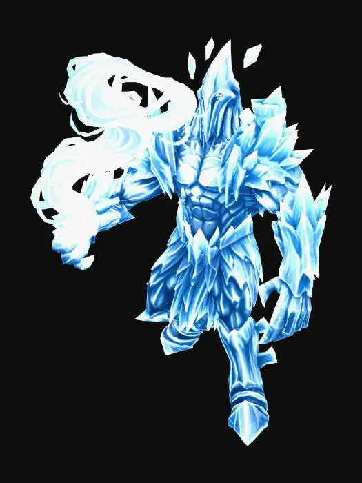 3D model for Norus. The Lord of ice.