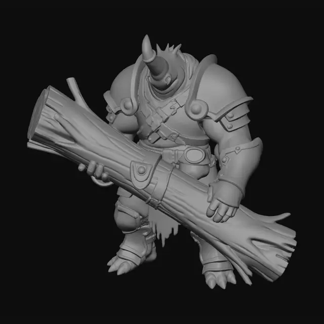 3D model for Ironhorn Lumberjack