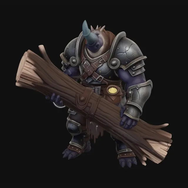 3D model for Ironhorn Lumberjack