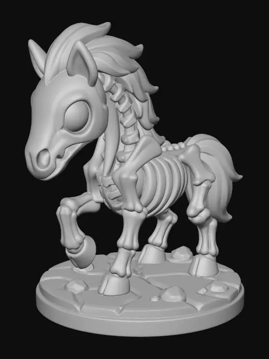 3D model for Emberbone Steed