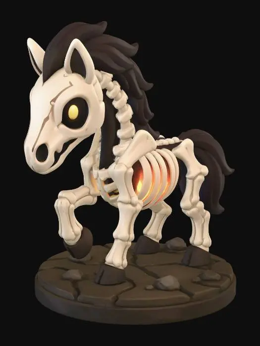 3D model for Emberbone Steed