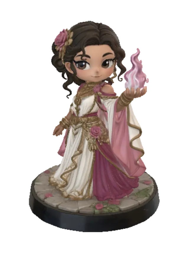 3D model for Rosefire Princess