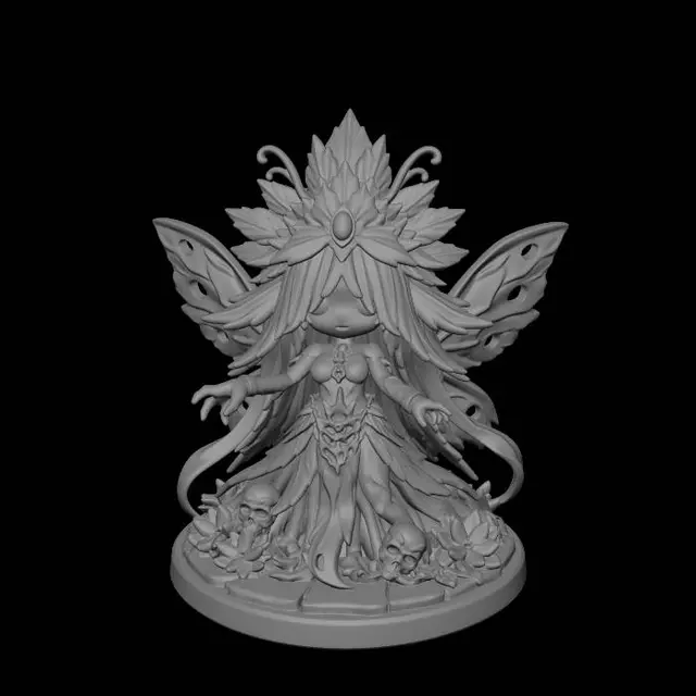 3D model for Empress of Lilac Shadows