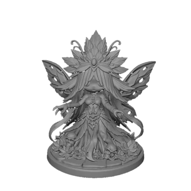 3D model for Empress of Lilac Shadows