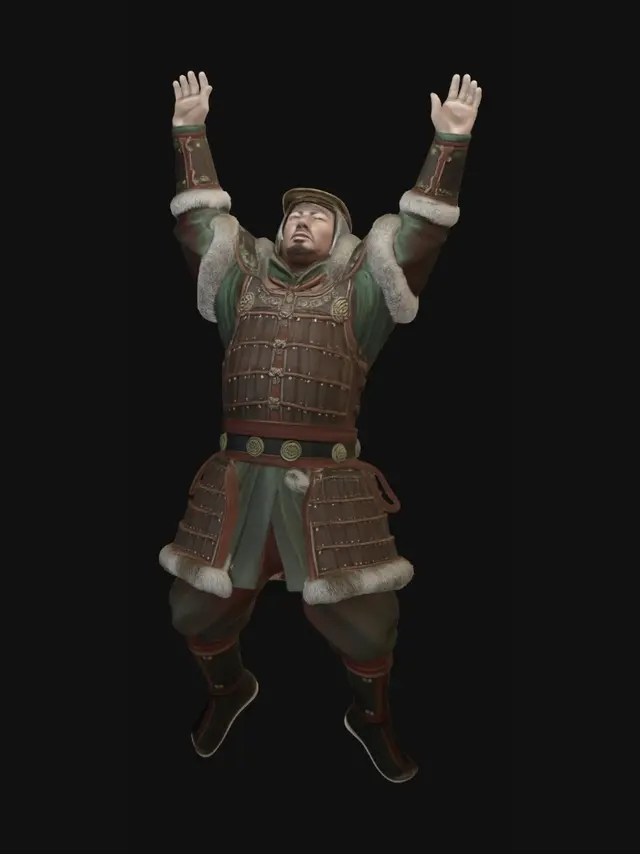 3D model for Warrior's Ascension