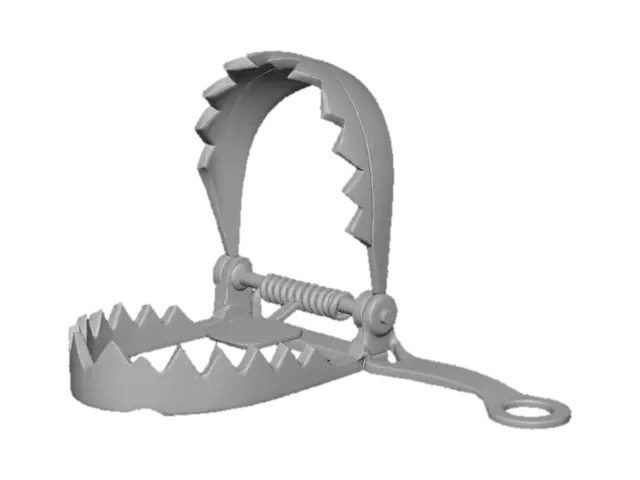 3D model for Vintage Rat Trap, #Halloween2025#