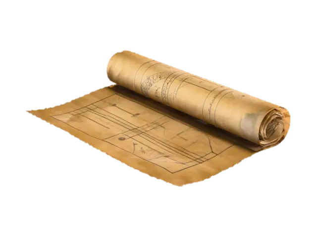 Patterned Blueprint, #Halloween2025# - Template 3D model, vytvořený pomocí AI