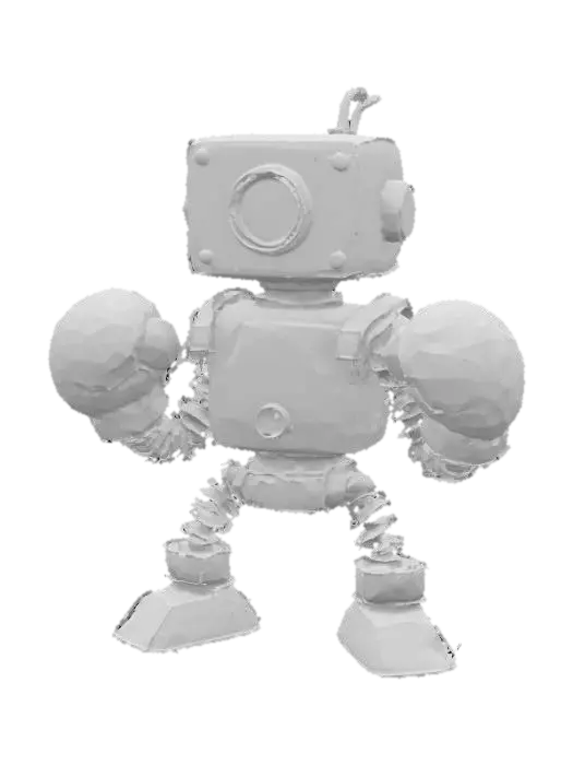 3D model for Boxing Bot, #SketchTo3D#