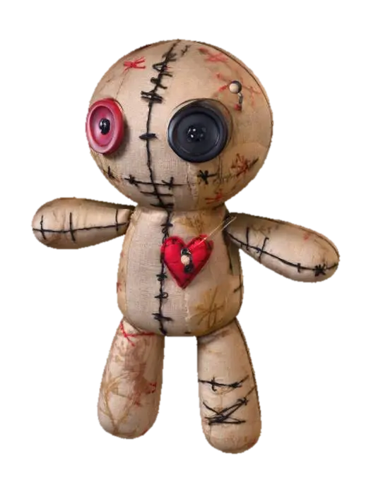 Voodoo Heart Plush, #Halloween2025# - Gifts 3D model, vytvořený pomocí AI