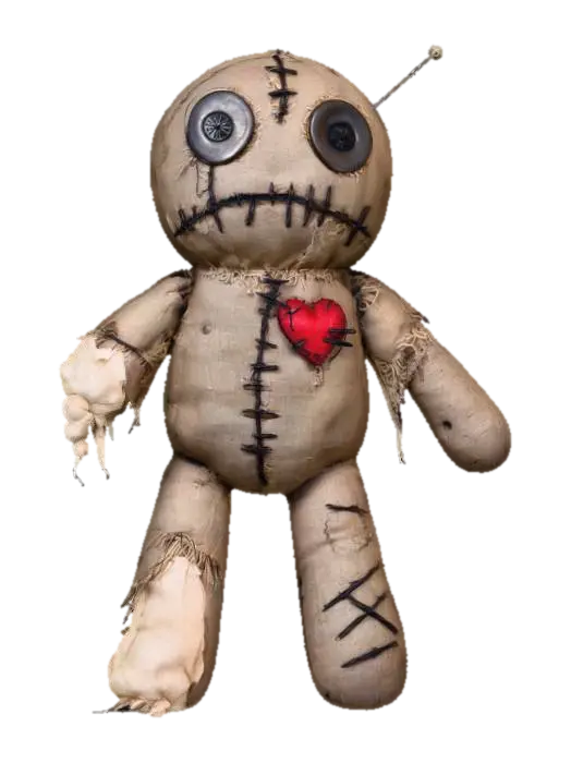 Dead Stitchy Doll 1, #Halloween2025# - Stitch 3D model, vytvořený pomocí AI