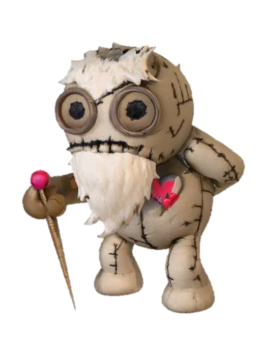 Elder Stitch, #Halloween2025# 3D model, vytvořený pomocí AI