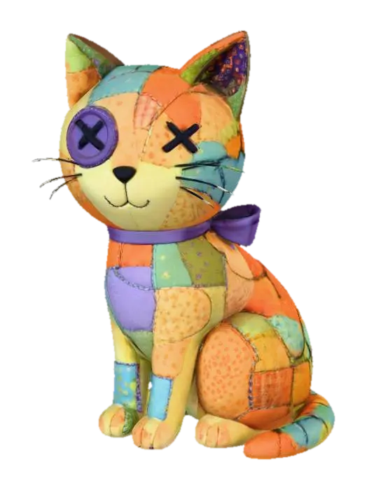 3D model for Patchy the Cat, #Halloween2025#