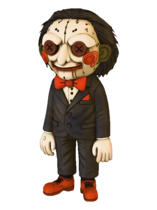 Stitchy Billy, #Halloween2025# - Stitch 3D model, vytvořený pomocí AI